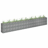Gabion Raised Bed Galvanised Steel 360x30x60 cm