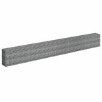 Gabion Raised Bed Galvanised Steel 450x30x60 cm