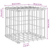 Cube Gabion Raised Bed Steel Wire 30x30x30 cm