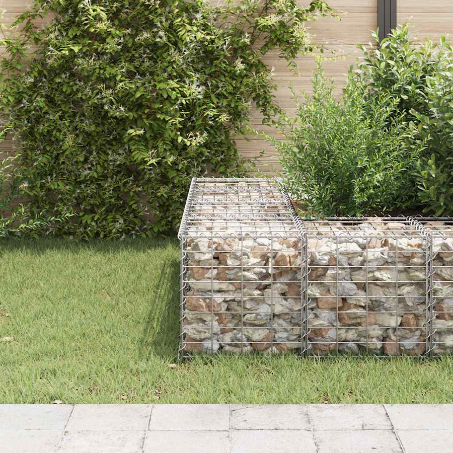 Cube Gabion Raised Bed Steel Wire 40x40x40 cm