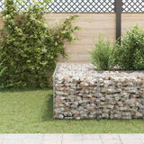Cube Gabion Raised Bed Steel Wire 60x60x60 cm - Side View