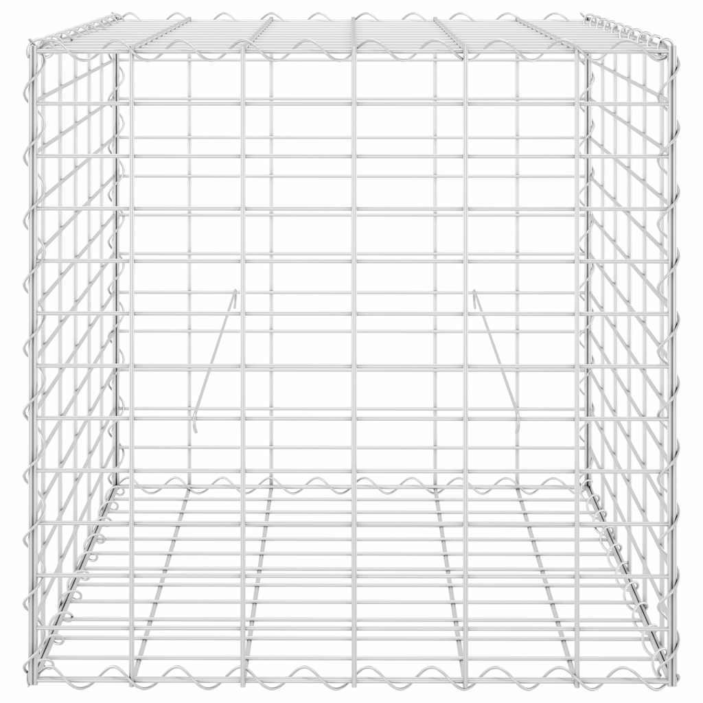 Cube Gabion Raised Bed Steel Wire 60x60x60 cm