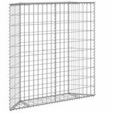 Trapezium Gabion Raised Bed Galvanised Steel 100x20x100 cm
