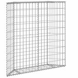 Trapezium Gabion Raised Bed Galvanised Steel 100x20x100 cm