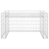 Lawn Mower Garage with Raised Bed 110x80x60 cm Steel Wire
