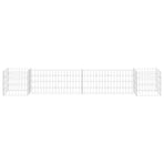 H-Shaped Gabion Planter Steel Wire 260x40x40 cm