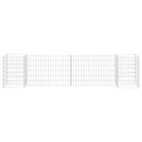 H-Shaped Gabion Planter Steel Wire 260x40x60 cm