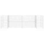H-Shaped Gabion Planter Steel Wire 260x40x80 cm