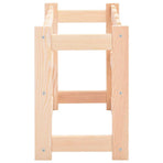Wine Rack for 12 Bottles Solid Wood Pine
