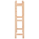 Wine Rack for 42 Bottles Solid Wood Pine - Side View