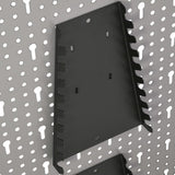 Wall-mounted Peg Boards 4 pcs 40x58 cm Steel
