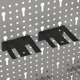 Wall-mounted Peg Boards 4 pcs 40x58 cm Steel