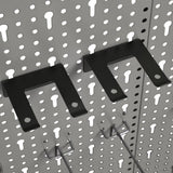 Wall-mounted Peg Boards 4 pcs 40x58 cm Steel