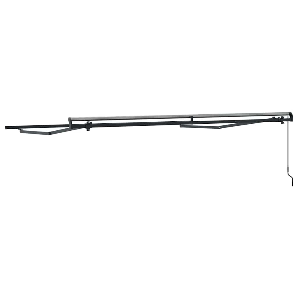 Awning Frame Manual Anthracite 3 x 2.5 m Metal