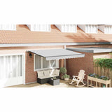 Awning Frame Manual Anthracite 3,5 x 2,5 m Aluminium - Close-Up Angle