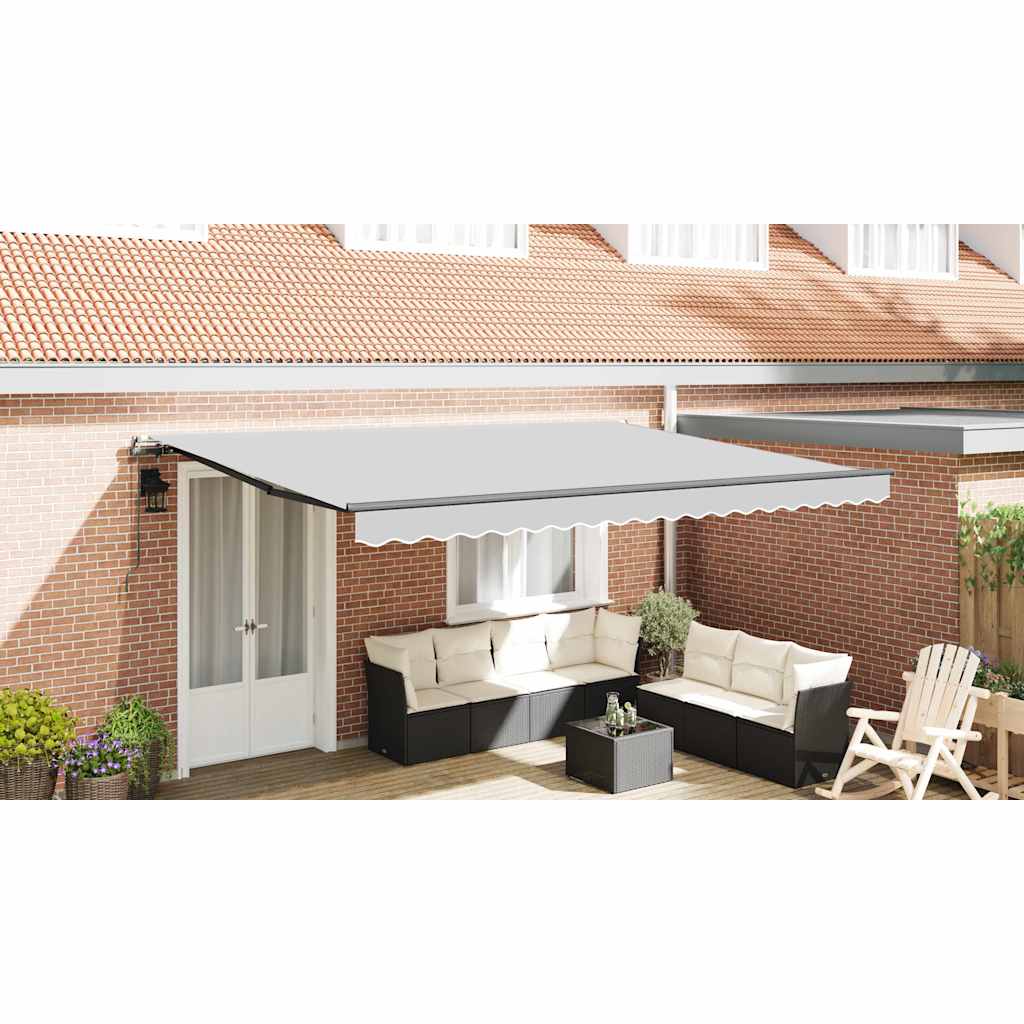 Awning Frame Anthracite 4,5 x 2,5 m Aluminium