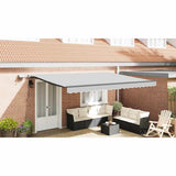 Awning Frame Anthracite 4,5 x 2,5 m Aluminium