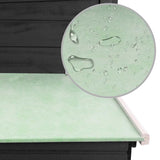 Outdoor Chicken Cage Hen House with 1 Egg Cage Grey Wood - Low Angle