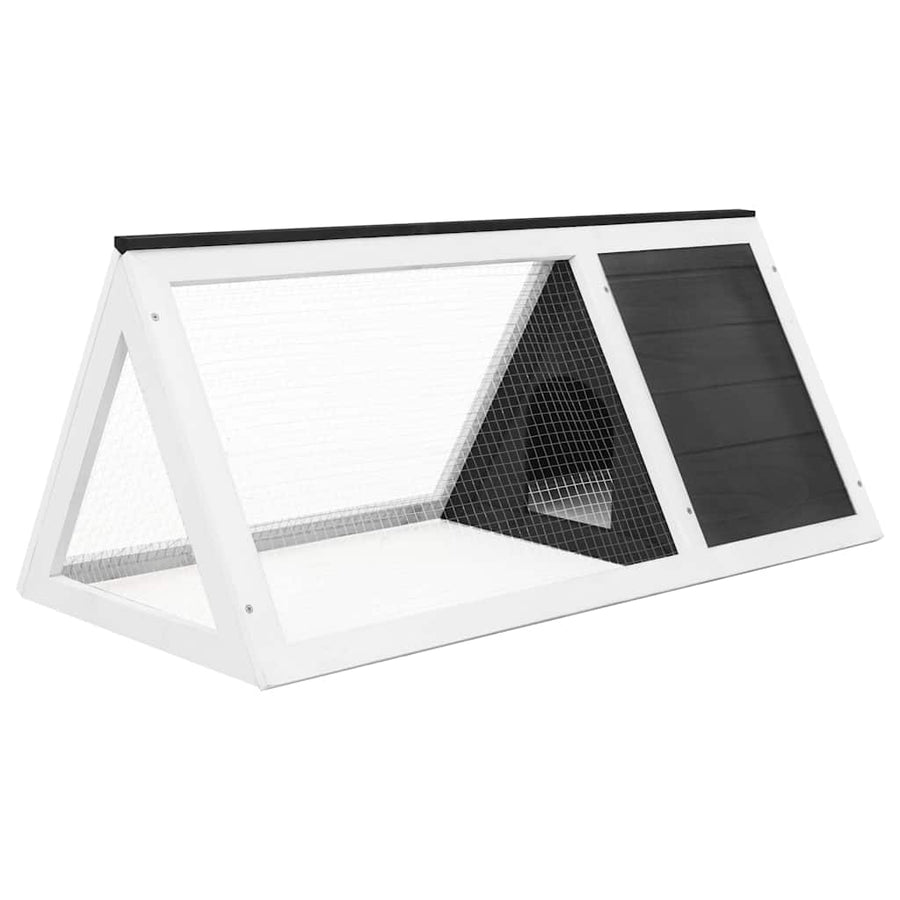 Animal Rabbit Cage Grey Wood