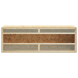 Terrarium Engineered Wood 144x46x48 cm - Top-Down View