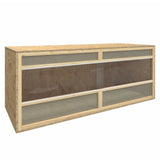 Terrarium Engineered Wood 120x50x50 cm - Front View