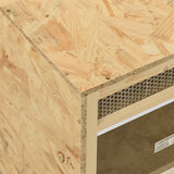 Terrarium Engineered Wood 120x50x50 cm - Rear View