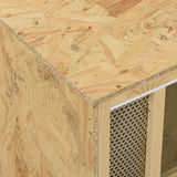 Terrarium Engineered Wood 80x40x40 cm - 45-Degree Angle