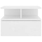 Floating Nightstands 2 pcs White 40x31x27 cm Engineered Wood