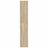 Room Divider/Book Cabinet Sonoma Oak 100x24x140 cm Engineered Wood