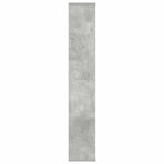 Room Divider/Book Cabinet Concrete Grey 100x24x140 cm