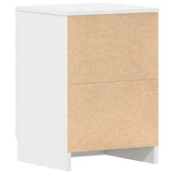 Bedside Cabinets 2 pcs White 38x35x56 cm Engineered Wood - Extra Image