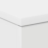 Bedside Cabinets 2 pcs White 38x35x56 cm Engineered Wood