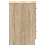 Bedside Cabinet Sonoma Oak 38x35x56 cm Engineered Wood