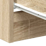 Bedside Cabinet Sonoma Oak 38x35x56 cm Engineered Wood - Extra Image