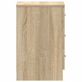 Bedside Cabinets 2 pcs Sonoma Oak 38x35x56 cm Engineered Wood