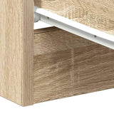 Bedside Cabinets 2 pcs Sonoma Oak 38x35x56 cm Engineered Wood - Extra Image