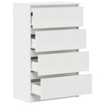 Sideboard White 60x35x98.5 cm Engineered Wood