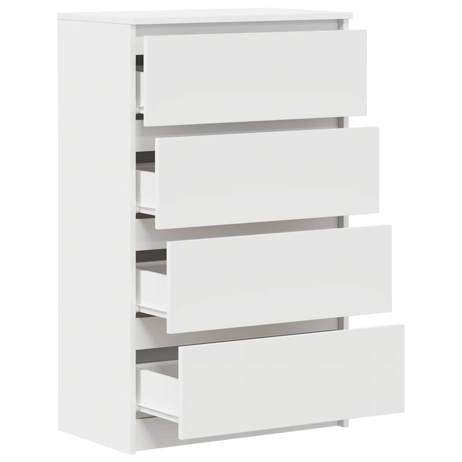 Sideboard White 60x35x98.5 cm Engineered Wood
