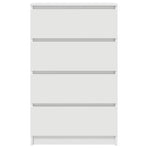 Sideboard White 60x35x98.5 cm Engineered Wood