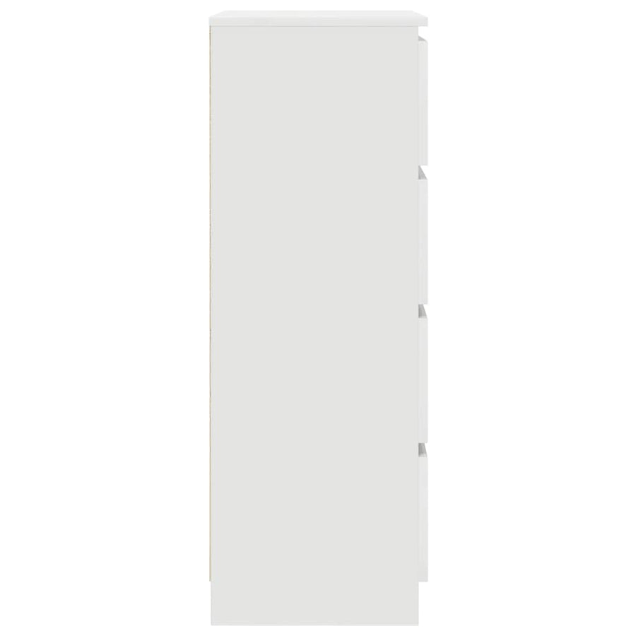 Sideboard White 60x35x98.5 cm Engineered Wood