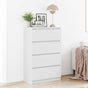 Sideboard White 60x35x98.5 cm Engineered Wood