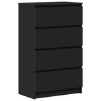 Sideboard Black 60x35x98.5 cm Engineered Wood