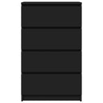 Sideboard Black 60x35x98.5 cm Engineered Wood