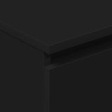 Sideboard Black 60x35x98.5 cm Engineered Wood - Extra Image