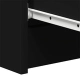 Sideboard Black 60x35x98.5 cm Engineered Wood - Extra Image