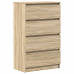 Sideboard Sonoma Oak 60x35x98.5 cm Engineered Wood