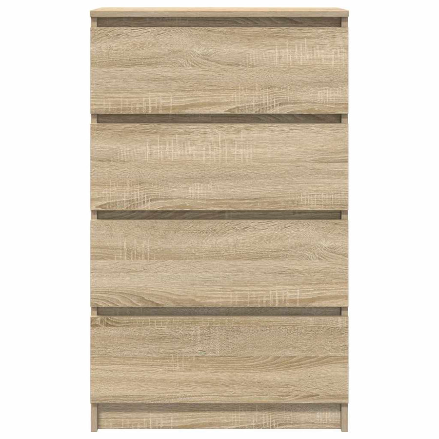 Sideboard Sonoma Oak 60x35x98.5 cm Engineered Wood