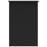 Desk Black 100x50x76 cm Engineered Wood - 45-Degree Angle