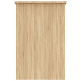 Desk Sonoma Oak 100x50x76 cm Engineered Wood