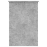 Desk Concrete Grey 100x50x76 cm Engineered Wood